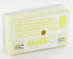 Avino diržo vakso blokas geltonas Raidex VV8037