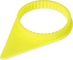Rato veržlės indikatorius 32mm, geltonas, Rema Tip Top 5612532GL