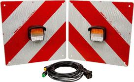 Lentelė su atšvaitu ir LED žibintais Mazon WB51880KL2