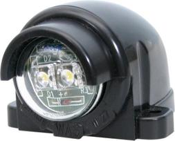 Priekabos numerio apšvietimo LED žibintas 12/24V, 76x58x42mm, Waś 1400697200