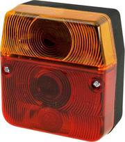 Priekabos galinis žibintas 12/24V, 110x102mm, Promot 1400680200