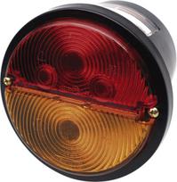 Priekabos galinis žibintas LH, 12/24V, Ø132mm, Waś 1400681100