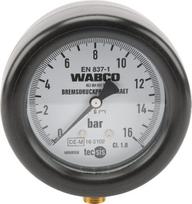 Manometras Wabco 100mm / 16 bar 4530040210