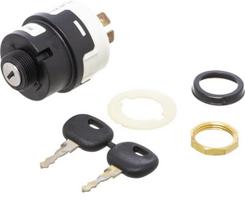 Traktoriaus užvedimo spynelė Hella 12/24V, P-0-1-2-3, 10 kontaktų, 6JB003959011
