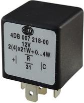 Relė Hella 12V, 4 kontaktų 4DB007218001
