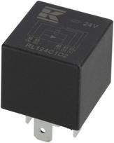 Relė 24V 5 kontaktų RL124C1D2