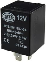 Relė Hella 12V, 4 kontaktų 4DB001887041