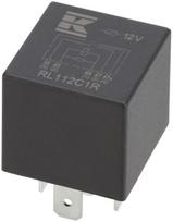 Relė 12V, 5 kontaktų RL112C1R