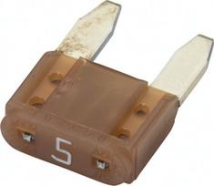 Automobilio saugiklis Mini 5A, 10.9mm 50x Hella 8JS728596131