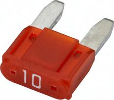 Automobilio saugiklis Mini 32V, 10A, 16.3mm 10x Hella 8JS728596212