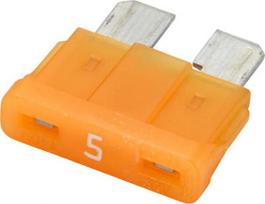 Automobilio saugiklis standartinis 12V, 5A, 18.8mm 10x Hella 8JS711683072