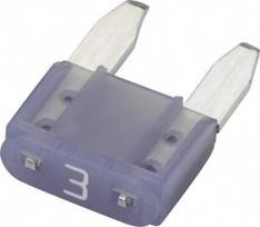 Automobilio saugiklis Mini 3A, 10.9mm 50x Hella 8JS728596101