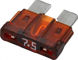 Automobilio saugiklis standartinis 32V, 7.5A, 18.6mm 50x Hella 8JS711685002