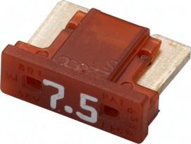Automobilio saugiklis Mini 7.5A, 8.4mm 5x Hella 8JS728596302