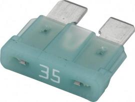 Automobilio saugiklis standartinis 32V, 35A, 18.6mm 50x Hella 8JS711683042