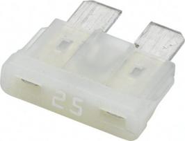 Automobilio saugiklis standartinis 12V, 25A, 18.8mm 10x Hella 8JS711683122