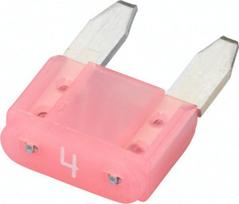 Automobilio saugiklis Mini 4A, 10.9mm 50x Hella 8JS728596121