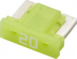 Automobilio saugiklis Mini 20A, 8.4mm 5x Hella 8JS728596332