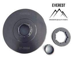Sankabos būgnelis su guoliu ir žvaigždute Husqvarna 450, .žingsnis 325" užgriebiai 7. 108215X, 503 87 30-72, 5038730-72, 503873072, 503 87 30-73, 5038730-73, 503873073, 578 09 79-01, 5780979-01, 578097901, 503 98 00-02, 5039800-02, 503980002
