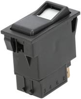 Klavišinis jungiklis 12V, 7 kontaktų SW10031KR