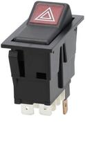 Klavišinis jungiklis 12V, 7 kontaktų SW10037KR