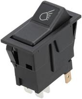 Klavišinis jungiklis 12V, 4 kontaktų SW10049KR