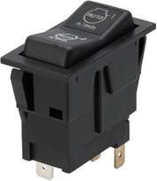 Klavišinis jungiklis 12V, 4 kontaktų SW10053KR
