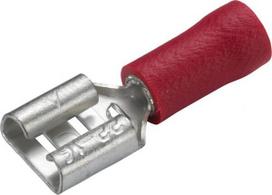 Kabelio antgalis 0.5-1mm² 6.3x0.8mm, 100 vnt. Hella 8KW044036003