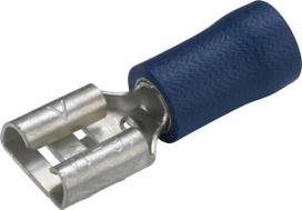 Kabelio antgalis 1.5-2.5mm² 6.3x0.8mm, 100 vnt. Hella 8KW044022003