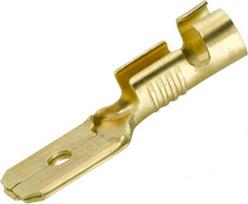 Kabelio antgalis 1.5-2.5mm² 6.3x0.8mm Ø6.3mm, 100 vnt. Hella 8KW744823003