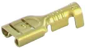 Kabelio antgalis 2mm² 6.4x0.8mm 100 vnt. LA9135KR