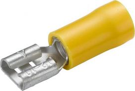 Kabelio antgalis 4-6mm² 6.3x0.8mm, 50 vnt. Hella 8KW044023003