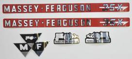 Dalis Massey Ferguson technikai 141215002 Lipdukų rinkinys