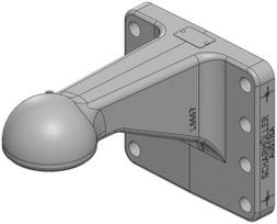 Dalis Scharmüller 00650990A02 Vilkimo kilpa su flanšu K80 180x205