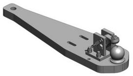 Dalis Scharmüller 009605972A02 Didelės apkrovos grąžulas K80® Case Puma 165-230 / NH-T7000 / Steyr CVT 6165-6230