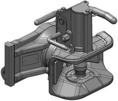 Dalis Scharmüller 052953321A02 Priekabos mova 295mm