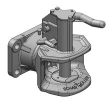 Dalis Scharmüller 05140102A02 Clevis Types 140x80 M16 K2 A10 (Ø31,5mm)
