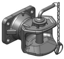 Dalis Scharmüller 05140501A02 Clevis Types 140x80 M16 K1 (Ø31,5mm)