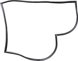 Dalis John Deere technikai R232304 Priekinio stiklo guma