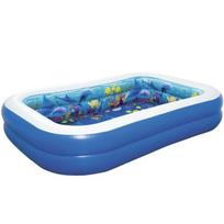 Pripučiamas baseinas Bestway Undersea Adventure, 262x175x51 cm, Įvairiaspalvis