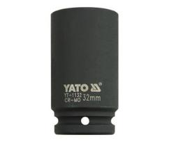 Smūginė galvutė šešiakampė Yato 3/4" 32mm (YT-1132)