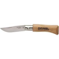 Peilis - Opinel - 21 - Nerūdijančio plieno ašmenys - Bukso medžio rankena - Fiksuota virole