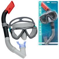 Bestway kaukė su šnorkeliu plaukimui JUODA +14 24029