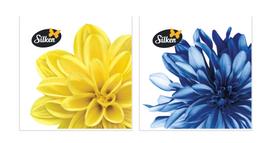 Stalo servetėlės Decor Jurginas 33x33cm 3 sluoksniai 18vnt