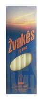 Žvakės baltos 31cm 12 vnt