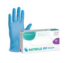 Pirštinės Master Glove Nitrilinės XL Mėlynos 100vnt