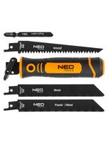 Pjūklų laikiklis NEO TOOLS 44-650 su 4 geležtėmis