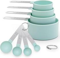 Matavimo šaukštų rinkinys su rankenomis, 8 vnt.