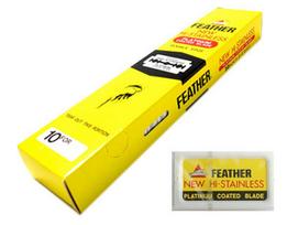 Feather skutimosi peiliukai Feather New 10 vnt.
