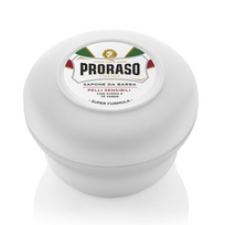 Proraso raminantis skutimosi muilas jautriai odai 150ml
